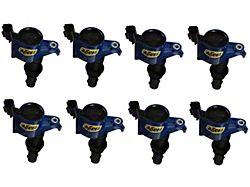 Accel SuperCoil Ignition Coils; Blue; 8-Pack (04-08 5.4L F-150)