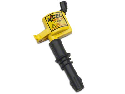Accel SuperCoil Ignition Coils; Yellow; 8-Pack (05-Early 08 5.4L, 6.8L F-350 Super Duty)
