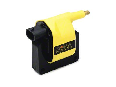 Accel SuperCoil Ignition Coil; Yellow (2002 5.9L RAM 1500)