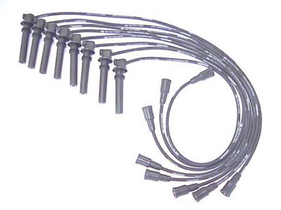 PROConnect Spark Plug Wire Set; Tube Boot/90-Degree Wire; 8-Piece (03-05 5.7L RAM 2500)