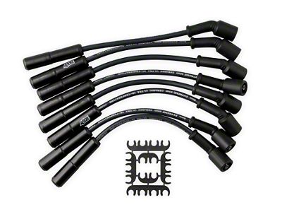 Accel Extreme 9000 Spark Plug Wire Set; Black (99-16 V8 Sierra 1500)