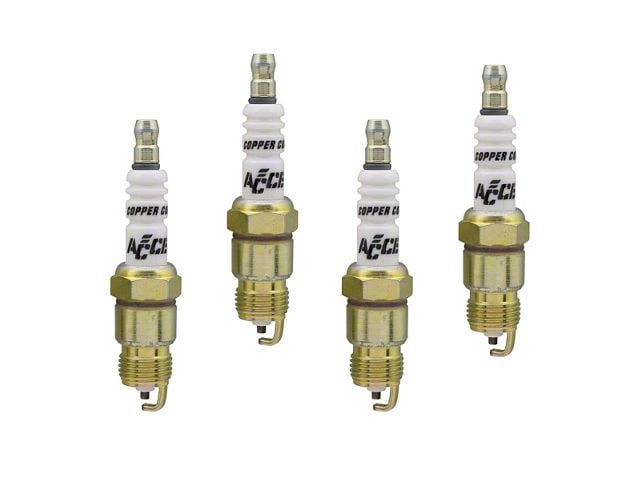 Accel HP Copper Spark Plugs; 4-Pack (99-02 V8 Sierra 1500)