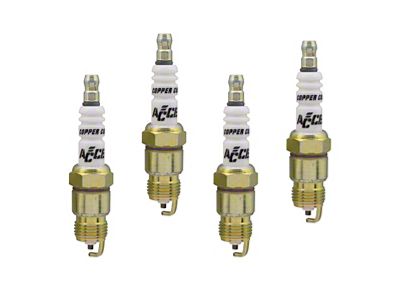 Accel HP Copper Spark Plugs; 4-Pack (99-02 V8 Silverado 1500)