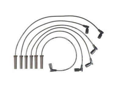 PROConnect Spark Plug Wire Set; Straight Boot; 6-Piece (07-12 4.3L Silverado 1500)