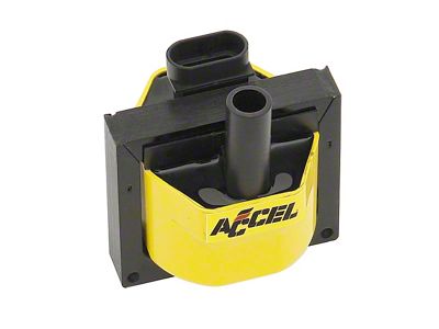 Accel SuperCoil Ignition Coil; Yellow (99-01 4.3L Silverado 1500)
