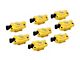 Accel SuperCoil Ignition Coils; Yellow; 8-Pack (07-13 Yukon)