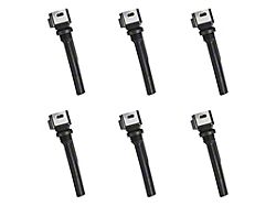 ACEON Ignition Coils; Black; Set of Six (17-21 3.5L EcoBoost F-150; 2021 3.5L PowerBoost F-150)