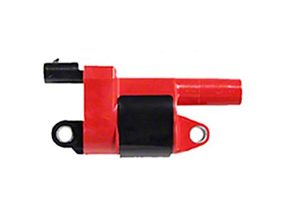 Ignition Coil; Red; Single (07-16 6.0L Silverado 2500 HD)