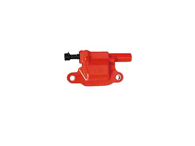 Ignition Coil; Red; Single (07-16 6.0L Silverado 2500 HD)