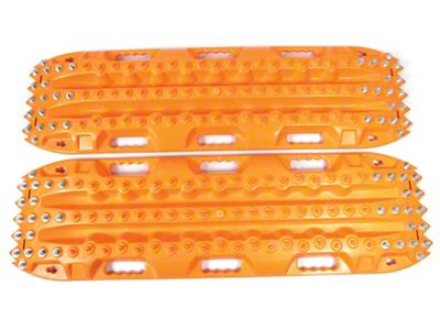 ActionTrax Metal Teeth Recovery Trax; Orange