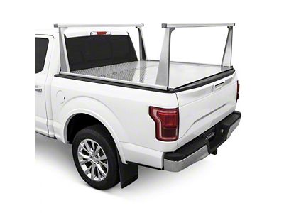 ADARAC Aluminum Pro Series Bed Rack; Silver (17-24 F-250 Super Duty w/ 8-Foot Bed)