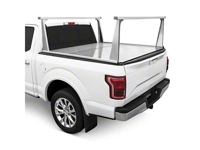 ADARAC Aluminum Pro Series Bed Rack; Silver (17-25 F-350 Super Duty w/ 6-3/4-Foot Bed)