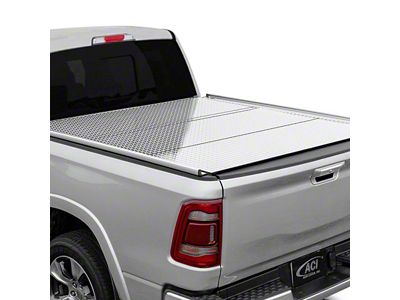 ADARAC Aluminum Utility Rails; Silver (09-24 RAM 1500 w/ 5.7-Foot Box & w/o RAM Box)