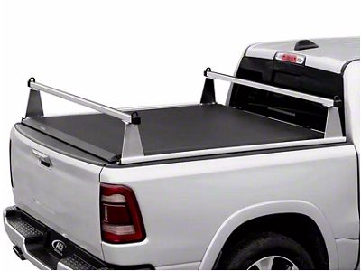 ADARAC Aluminum M-Series Bed Rack; Silver (03-24 RAM 2500 w/ 6.4-Foot Box & w/o RAM Box)