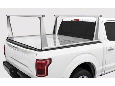 ADARAC Aluminum Pro Series Bed Rack; Silver (20-24 Sierra 3500 HD SRW w/ 8-Foot Long Box)