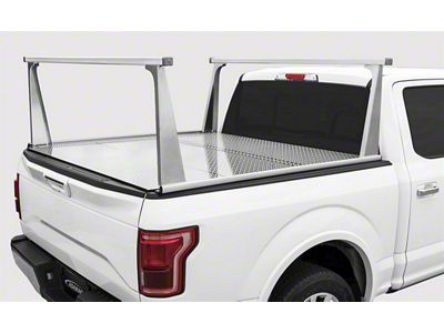 ADARAC Aluminum Pro Series Bed Rack; Silver (20-25 Silverado 2500 HD w/ 8-Foot Long Box)