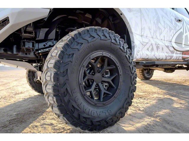 Addictive Desert Designs Stealth Fighter Matte Black 6-Lug Wheel; 17x8.5; 0mm Offset (15-20 F-150)