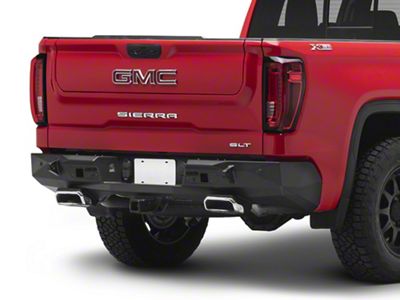 Addictive Desert Designs Stealth Fighter Rear Bumper (19-21 Sierra 1500 w/ Factory Dual Exhaust)