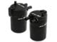 ADD W1 Baffled Oil Catch Can Kit V3; Black Ring (15-17 2.7L EcoBoost F-150)