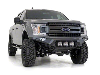 Addictive Desert Designs Bomber Front Bumper for Baja Designs LP6 Round Lights (18-20 F-150, Excluding Raptor)