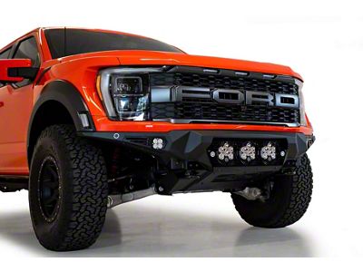 Addictive Desert Designs Bomber Front Bumper for Baja Designs LP6 Round Lights (21-23 F-150 Raptor)