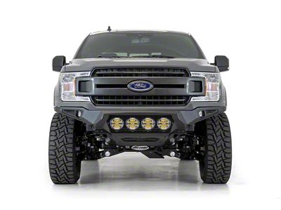 Addictive Desert Designs Bomber Front Bumper for Rigid 360 6-Inch Round Lights (18-20 F-150, Excluding Raptor)