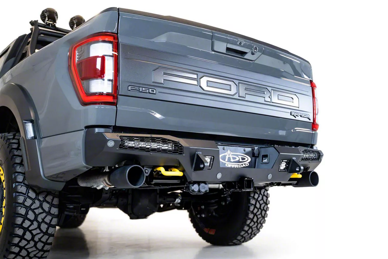 Addictive Desert Designs HoneyBadger Rear Bumper (21-24 F-150 Raptor)