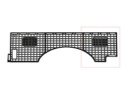 Addictive Desert Designs Bed Side MOLLE Panels; Driver Front (23-25 F-250 Super Duty)