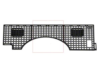 Addictive Desert Designs Bed Side MOLLE Panels; Passenger Center (23-25 F-350 Super Duty)