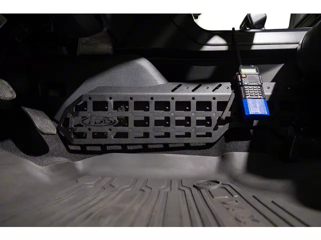 F350 Center Stack Module Addictive Desert Designs F-350 Super Duty Center Console MOLLE Panels ...