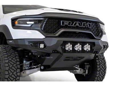 Addictive Desert Designs Bomber Front Bumper for Baja Designs LP6 Round Lights (21-24 RAM 1500 TRX)