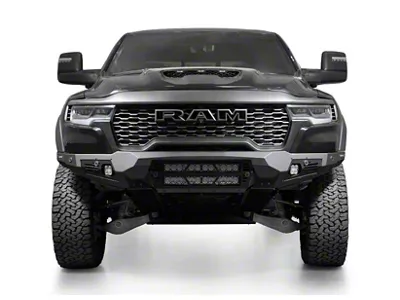 Addictive Desert Designs Bomber Front Bumper for 20-Inch LED Light Bars (2025 RAM 1500 RHO)
