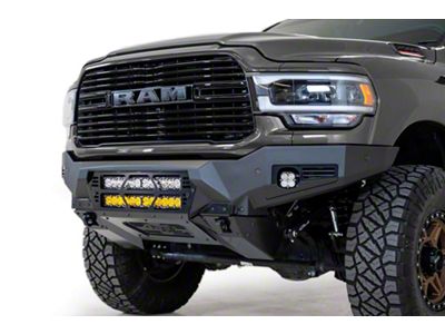 Addictive Desert Designs Bomber Front Bumper for 20-Inch LED Light Bars (19-25 RAM 3500)