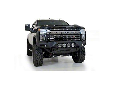 Addictive Desert Designs Bomber Front Bumper for Rigid 360 6-Inch Round Lights (20-23 Silverado 2500 HD)