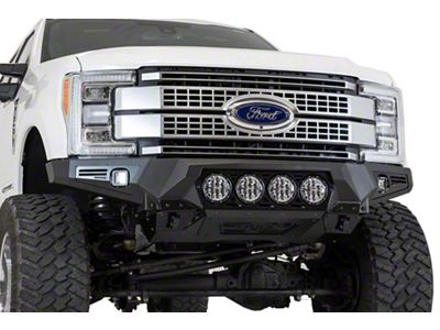 Addictive Desert Designs Bomber Front Bumper for Rigid 360 6-Inch Round Lights (17-22 F-250 Super Duty)