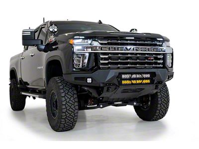 Addictive Desert Designs Bomber Front Bumper for 20-Inch LED Light Bars (20-23 Silverado 2500 HD)