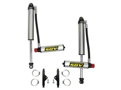 ADS Racing Shocks Direct Fit Race Rear Shocks with Remote Reservoir and Compression Adjuster for 0 to 3-Inch Lift (19-25 4WD Sierra 1500)