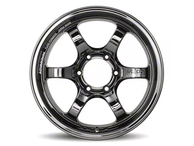 Advan RG-D2 Truck Black Chrome 6-Lug Wheel; 18x9; 0mm Offset (07-14 Tahoe)