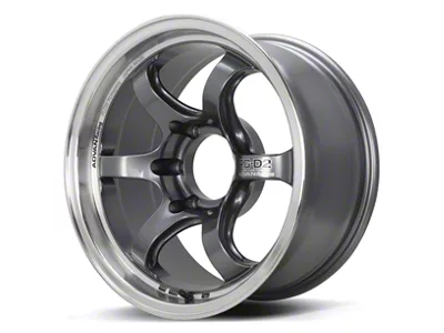 Advan RG-D2 Truck Machining and Gunmetal 6-Lug Wheel; 18x9; 0mm Offset (07-14 Tahoe)