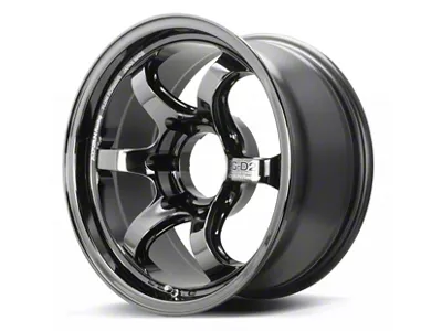 Advan RG-D2 Truck Machining and Racing Hyper Black 6-Lug Wheel; 18x9; 0mm Offset (07-14 Tahoe)