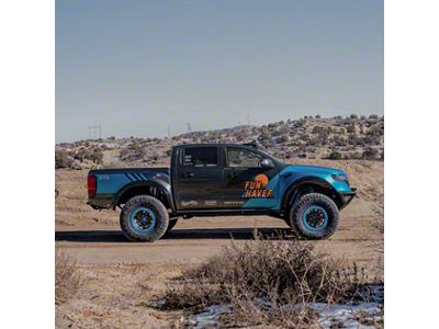 Advanced Fiberglass Concepts 4.50-Inch Flare/2-Inch Rise Bedsides; Unpainted (19-25 Ranger w/ 5-Foot Bed)