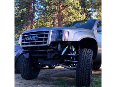 Advanced Fiberglass Concepts 4-Inch Flare/2-Inch Rise Fenders; Unpainted (07-13 Sierra 1500)