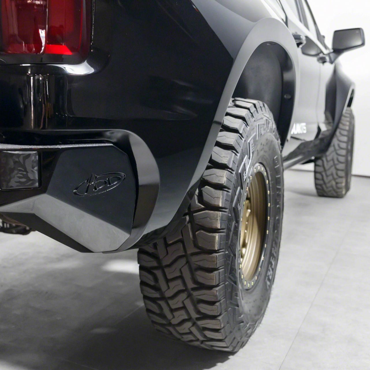 Advanced Fiberglass Concepts 4-Inch Flare/2-Inch Rise Fenders; Unpainted  (19-21 Silverado 1500; 2022 Silverado 1500 LTD), image size:1280x1280