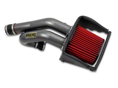 AEM Induction Brute Force Cold Air Intake; Gunmetal Gray (15-24 2.7L EcoBoost F-150)