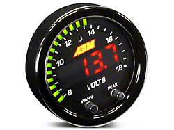 AEM Electronics X-Series Voltmeter Gauge; Electrical (Universal; Some Adaptation May Be Required)