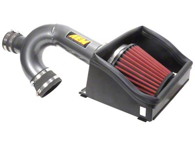 AEM Induction Brute Force Cold Air Intake; Gunmetal Gray (17-20 3.5L EcoBoost F-150, Excluding Raptor)