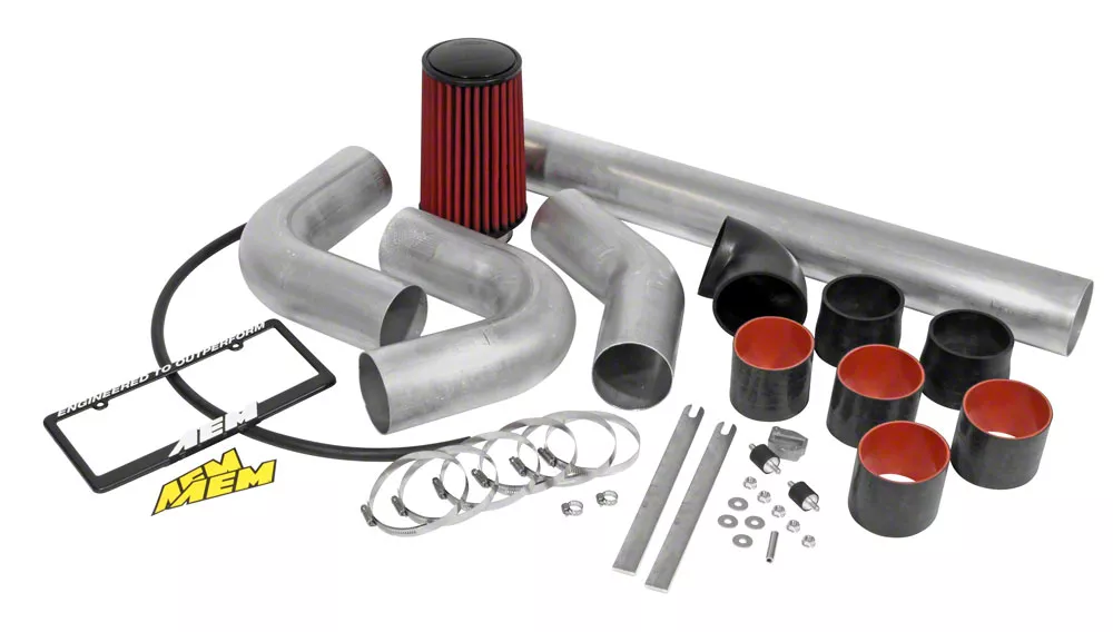 AEM Induction Universal Cold Air Intake; 4-Inch Diameter (Universal; Some Adaptation May Be Required)
