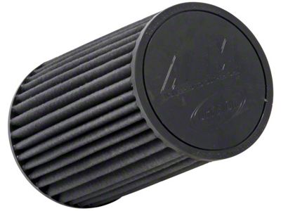 AEM Induction Brute Force DryFlow Air Filter; 4-Inch Inlet / 9.188-Inch Length (Universal; Some Adaptation May Be Required)