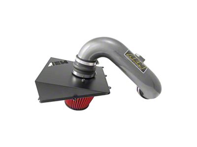 AEM Induction Performance Cold Air Intake; Gunmetal Gray (15-22 2.5L Colorado)