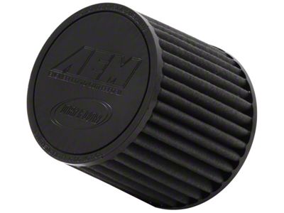 AEM Induction Brute Force DryFlow Air Filter; 2.75-Inch Inlet / 5.25-Inch Length (Universal; Some Adaptation May Be Required)